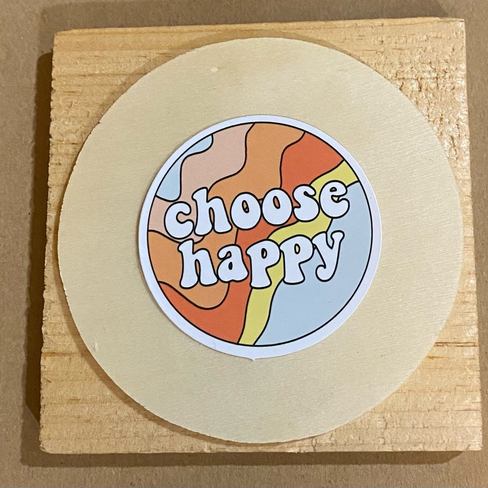 🌈20/$5🌈 Choose Happy Sticker